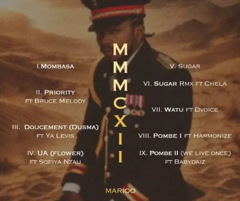 Marioo Unveils New EP “MMMCXII” Featuring Major African Collaborations